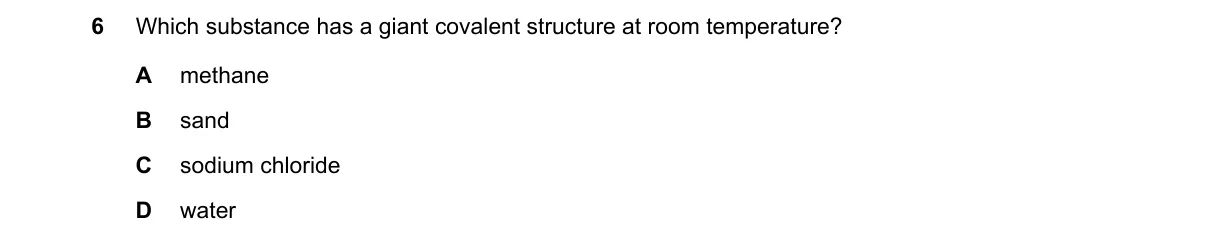 Question 6 from 5070/11/O/N/18