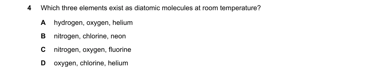 Question 4 from 5070/12/O/N/19