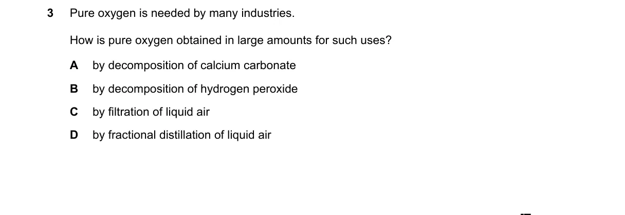 Question 3 from 5070/12/O/N/21