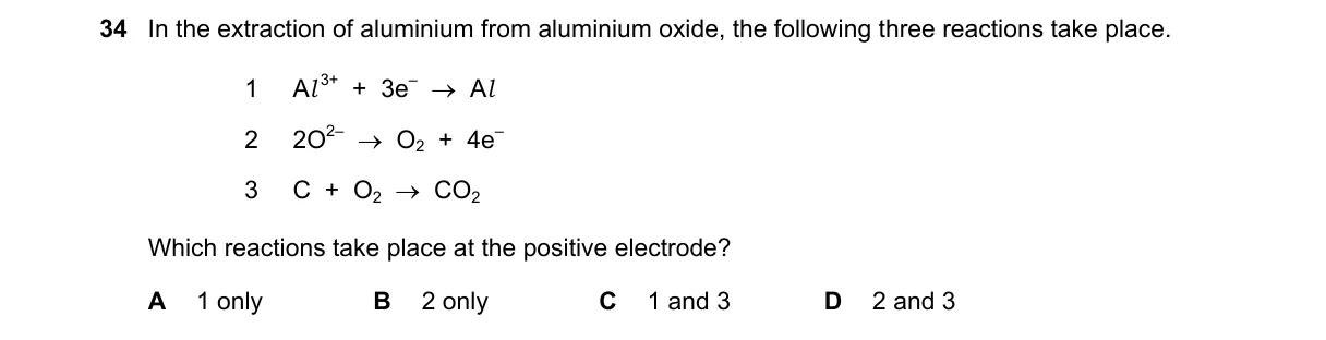 Question 34 from 5070/12/O/N/21