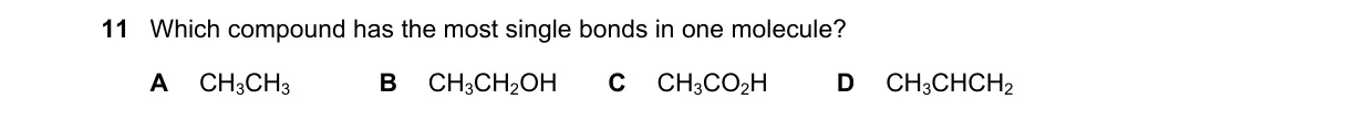 Question 11 from 5070/11/O/N/22