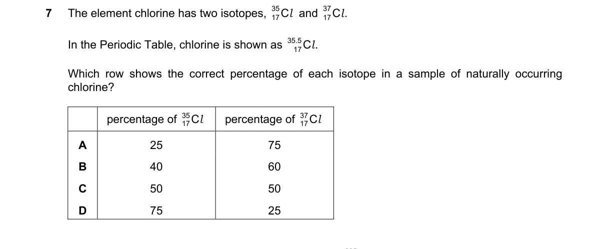 Question 7 from 5070/11/O/N/22
