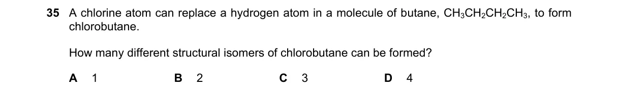 Question 35 from 5070/12/O/N/23