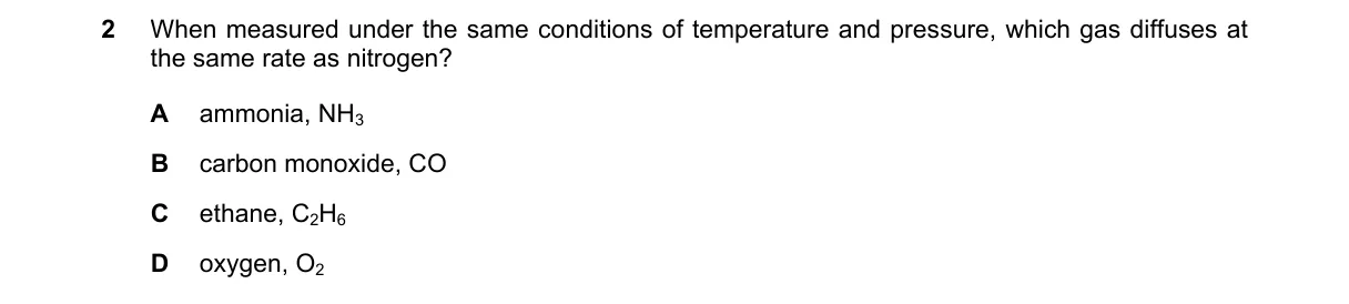 Question 2 from 5070/11/O/N/24