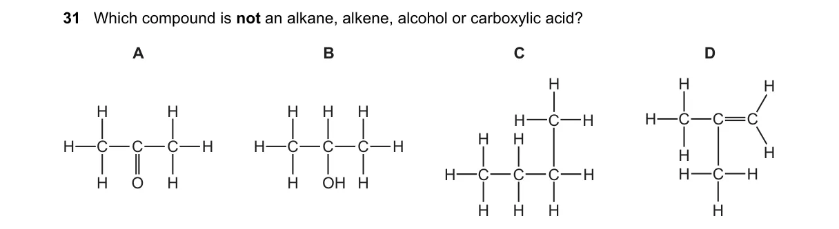 Question 31 from 5070/11/O/N/24