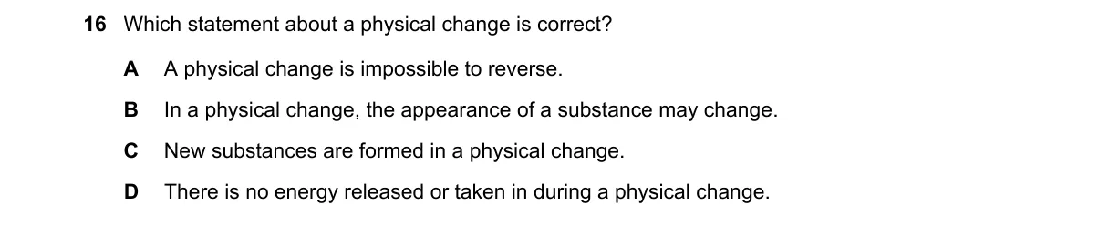 Question 16 from 5070/12/O/N/24