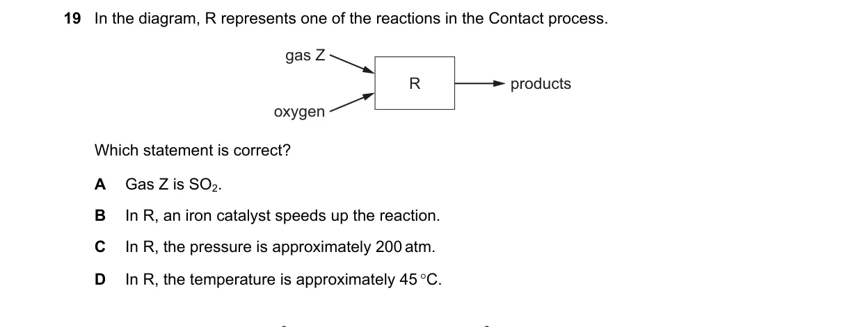 Question 19 from 5070/12/O/N/24