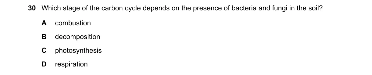 Question 30 from 5090/11/M/J/18