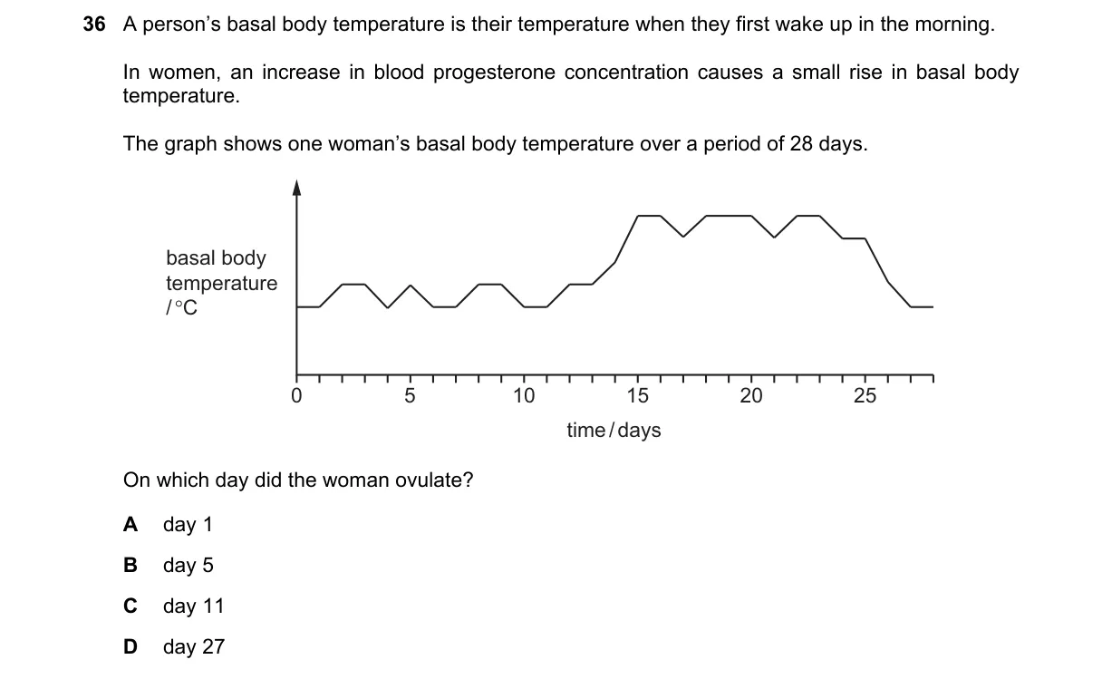 Question 36 from 5090/12/M/J/18