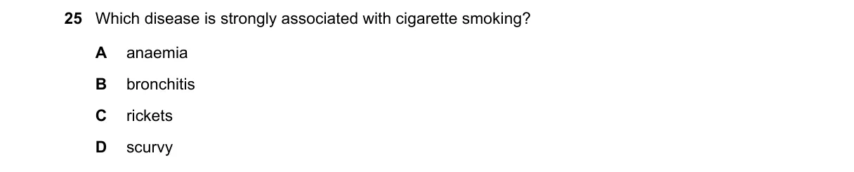 Question 25 from 5090/12/M/J/19