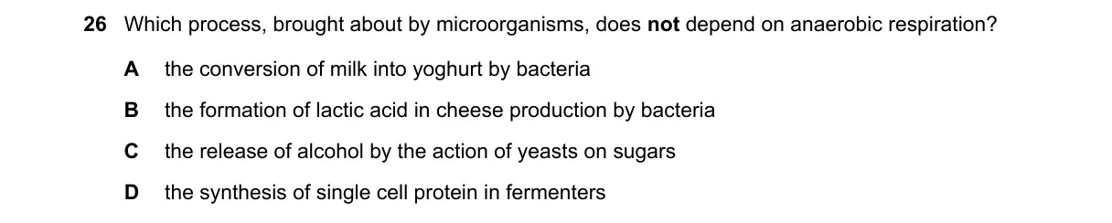 Question 26 from 5090/11/M/J/20