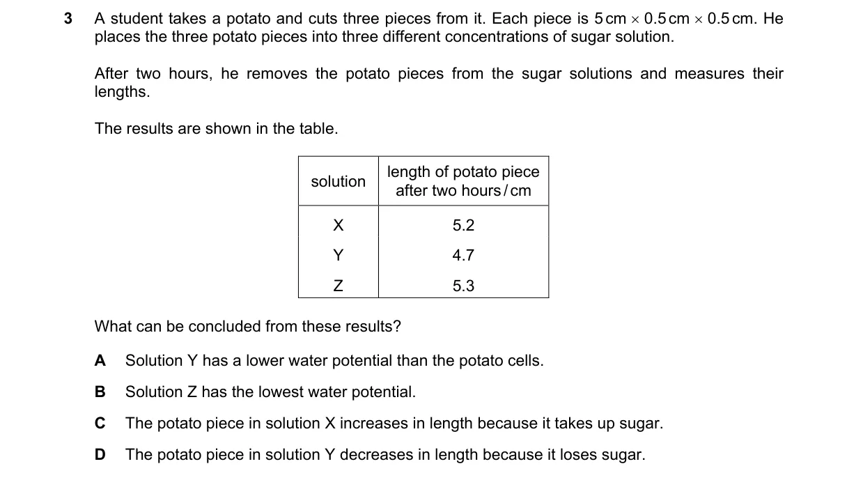Question 3 from 5090/11/M/J/20