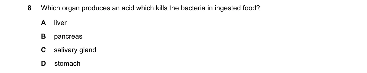 Question 8 from 5090/11/M/J/20