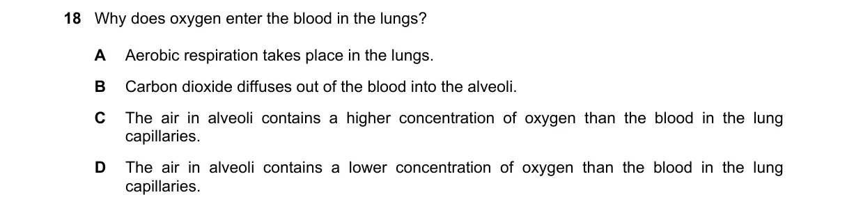 Question 18 from 5090/11/M/J/21