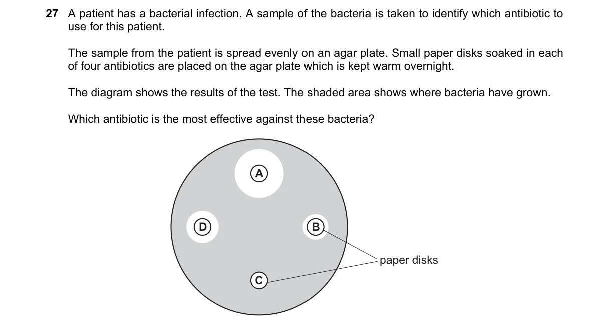 Question 27 from 5090/11/M/J/22