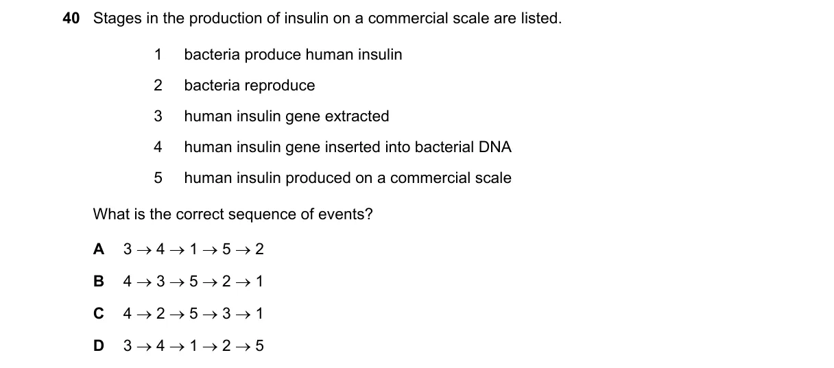 Question 40 from 5090/12/M/J/22
