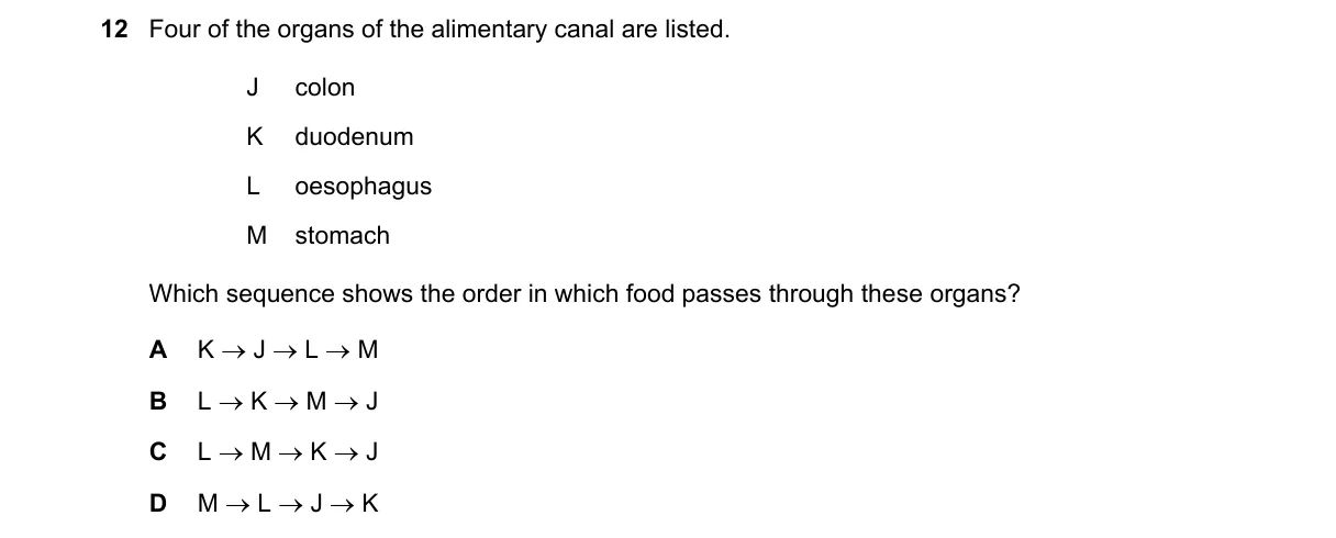 Question 12 from 5090/12/M/J/23