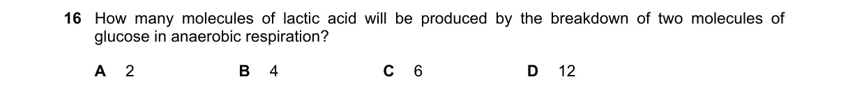 Question 16 from 5090/11/O/N/18