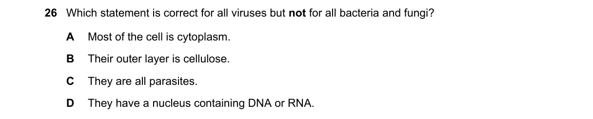 Question 26 from 5090/11/O/N/18