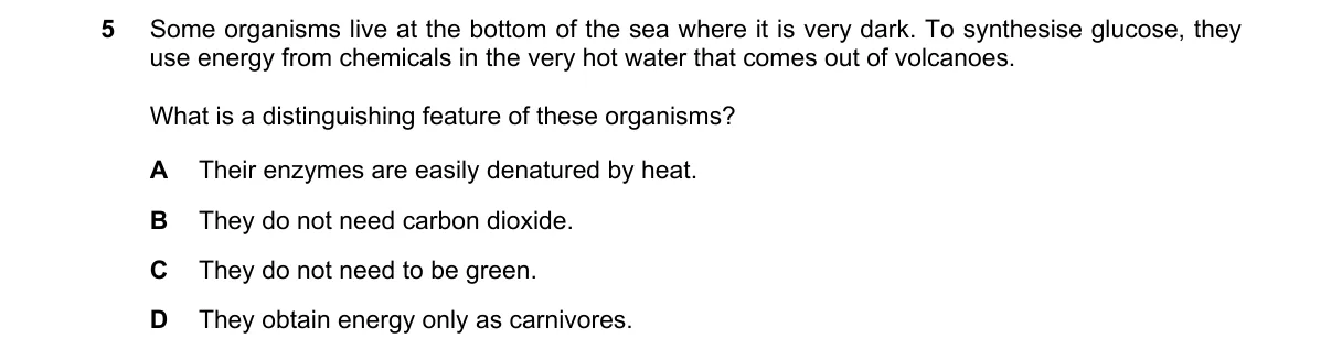 Question 5 from 5090/11/O/N/18