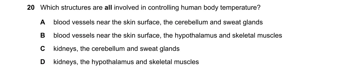 Question 20 from 5090/12/O/N/18
