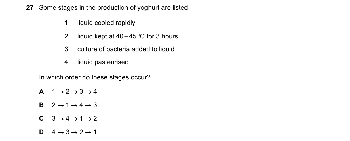 Question 27 from 5090/12/O/N/18