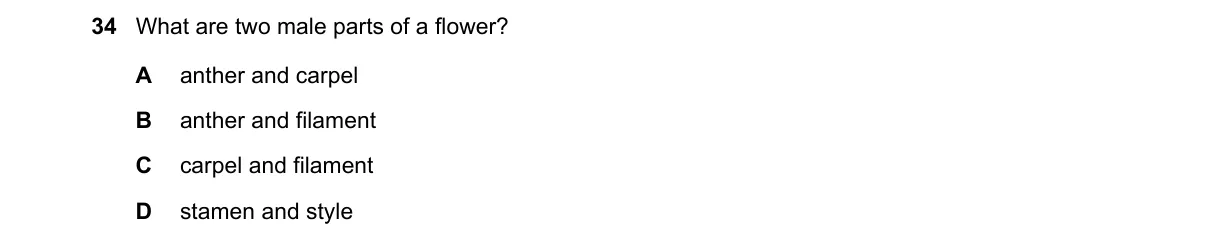 Question 34 from 5090/12/O/N/18