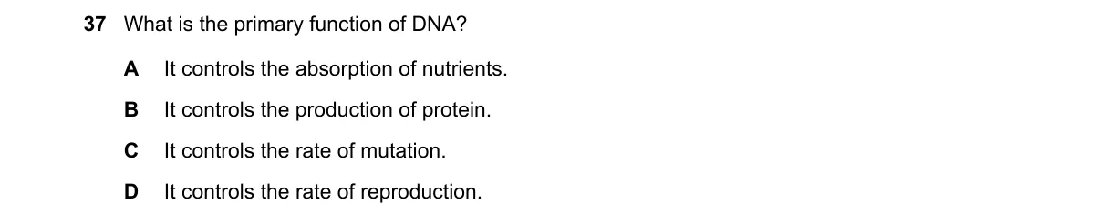 Question 37 from 5090/12/O/N/18