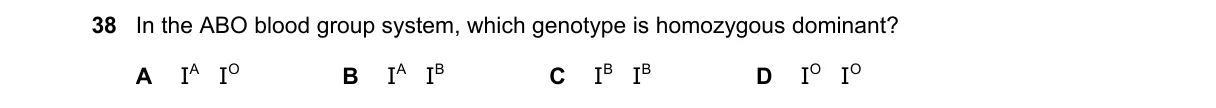 Question 38 from 5090/12/O/N/18