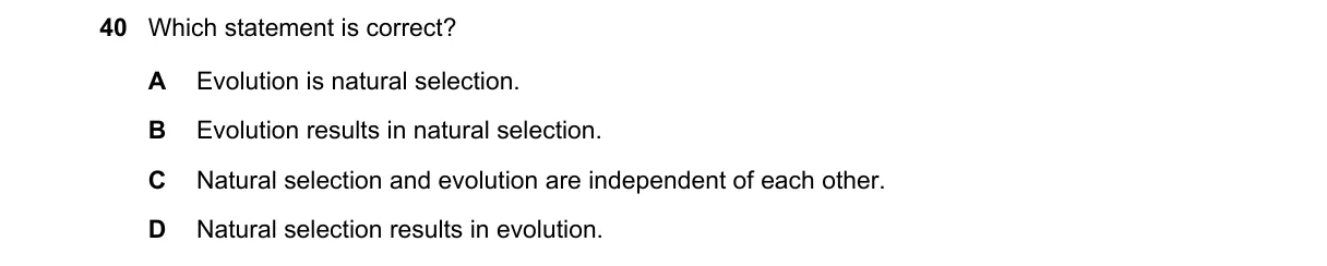 Question 40 from 5090/12/O/N/18