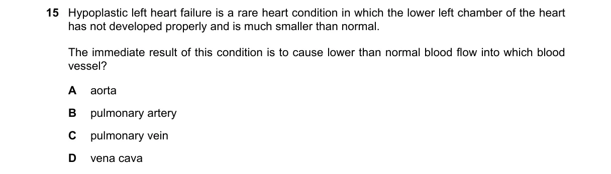 Question 15 from 5090/11/O/N/19