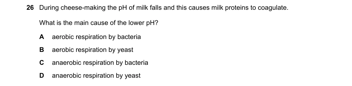 Question 26 from 5090/11/O/N/19