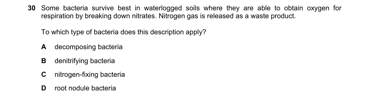 Question 30 from 5090/11/O/N/19