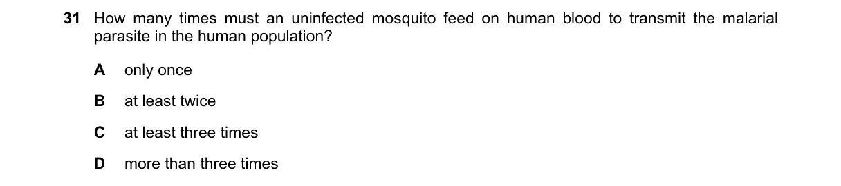Question 31 from 5090/11/O/N/19