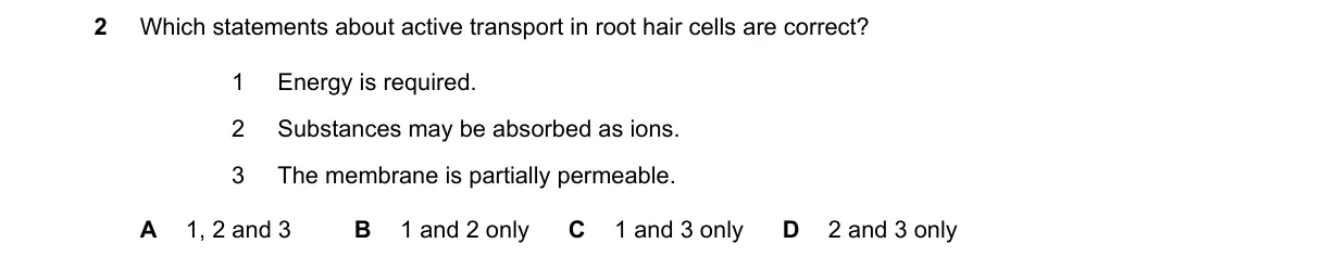 Question 2 from 5090/12/O/N/19