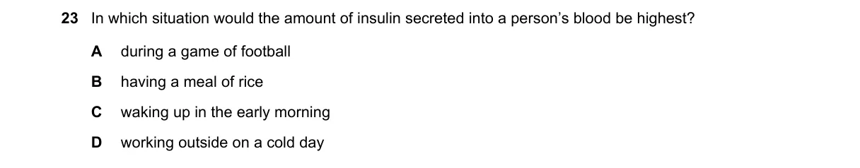 Question 23 from 5090/12/O/N/19