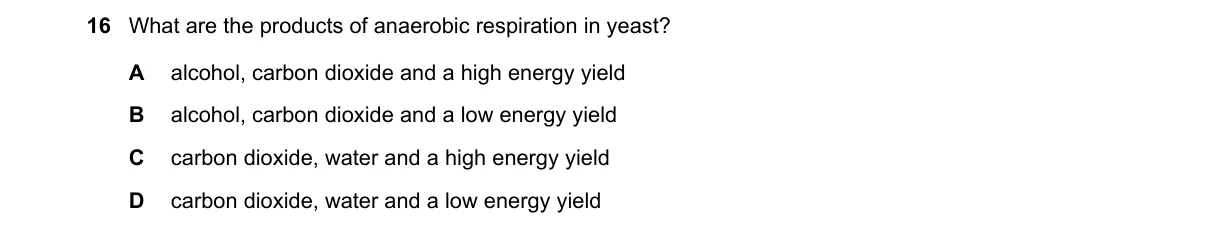 Question 16 from 5090/11/O/N/20