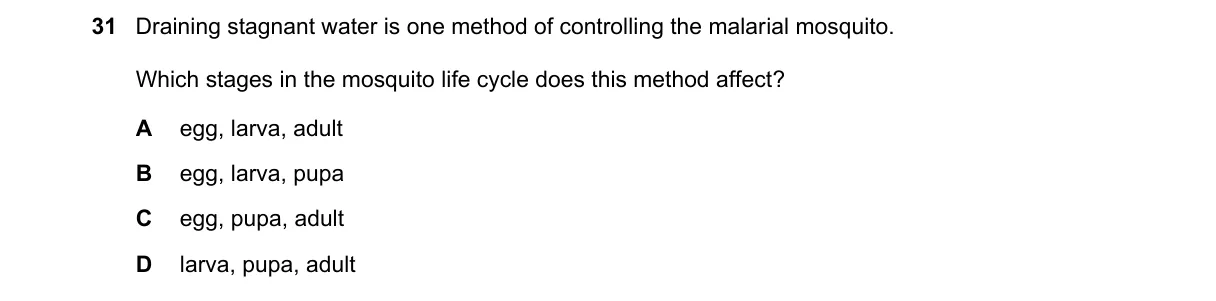 Question 31 from 5090/11/O/N/21