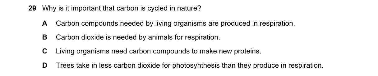Question 29 from 5090/12/O/N/21