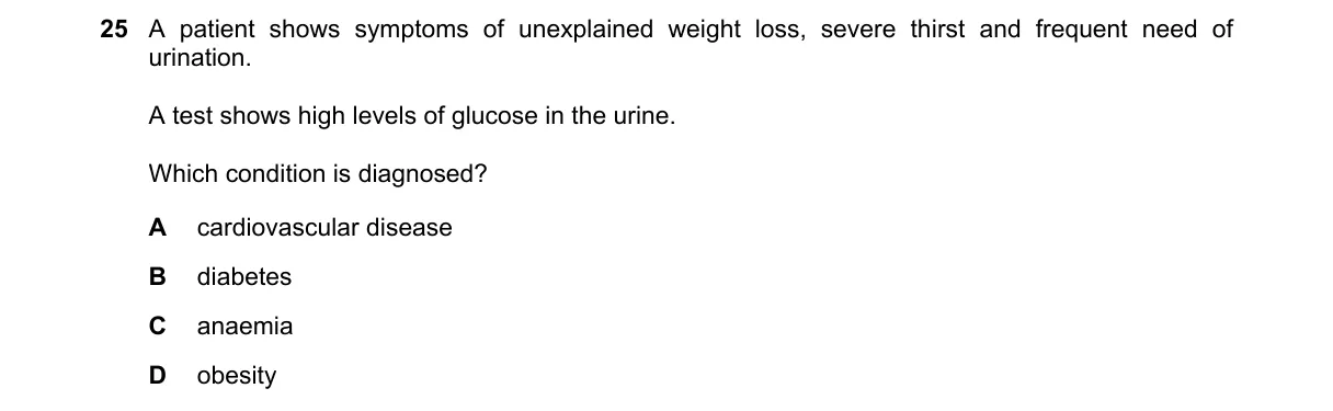 Question 25 from 5090/11/O/N/22