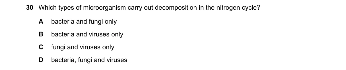Question 30 from 5090/11/O/N/22