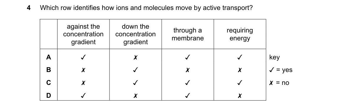 Question 4 from 5090/11/O/N/23