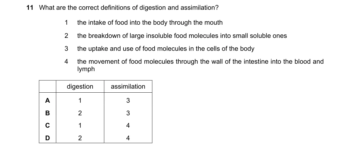 Question 11 from 5090/12/O/N/23