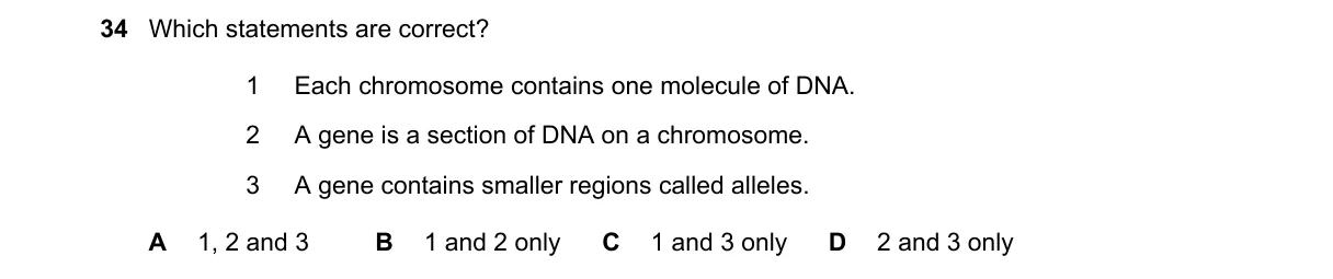 Question 34 from 5090/12/O/N/23