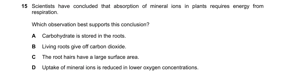 Question 15 from 5090/11/O/N/24