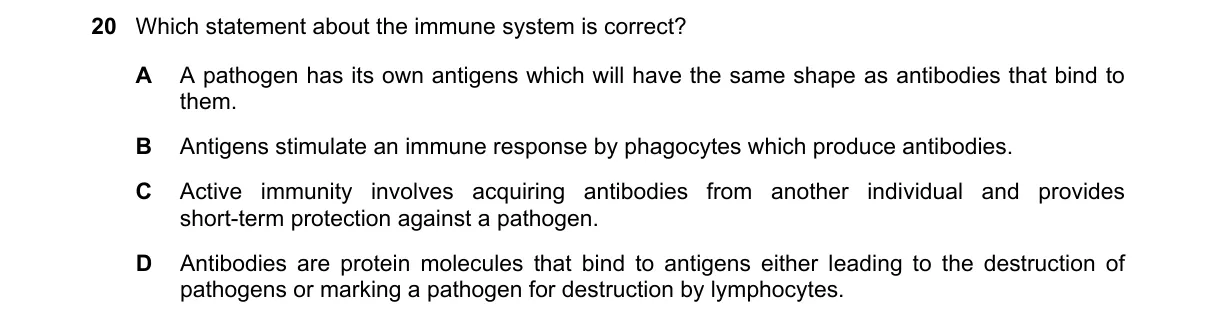 Question 20 from 5090/11/O/N/24