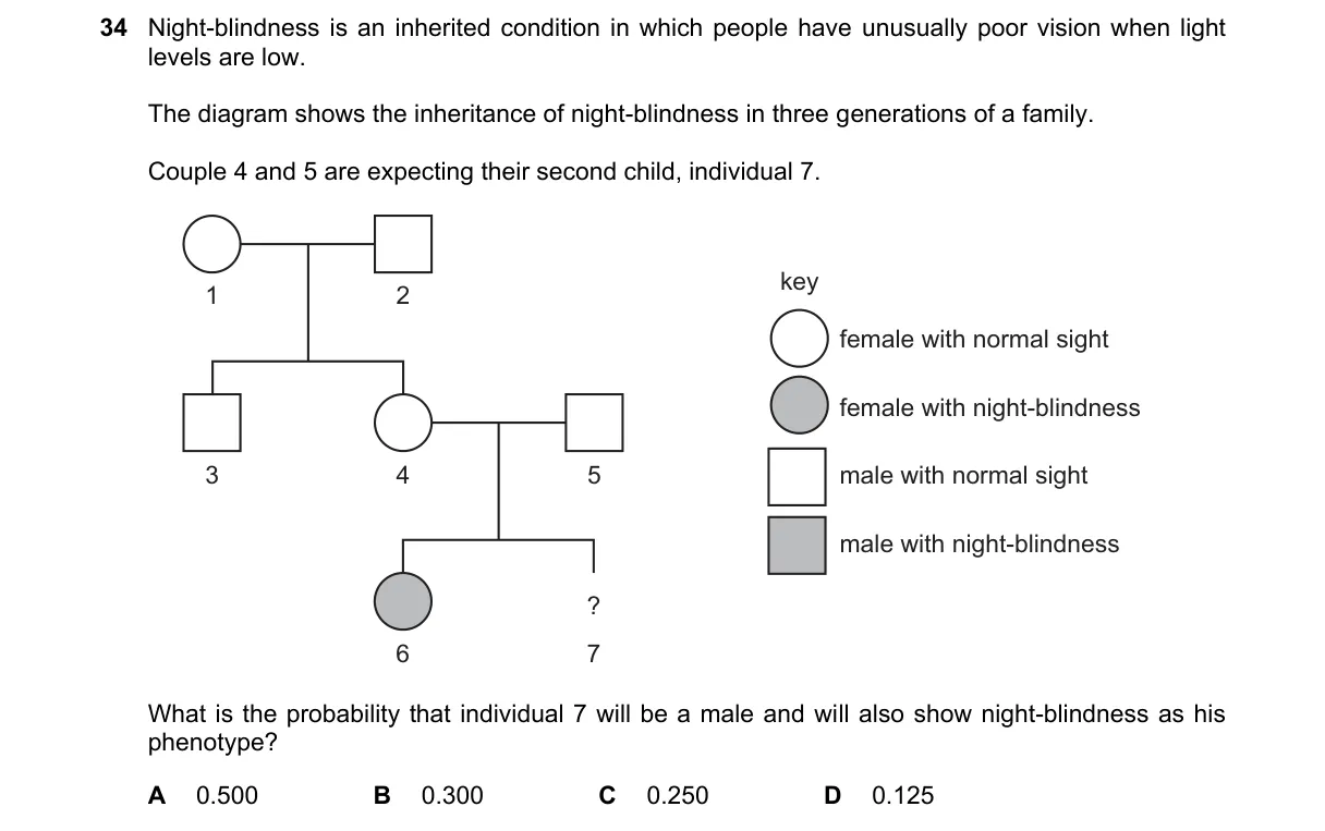 Question 34 from 5090/11/O/N/24