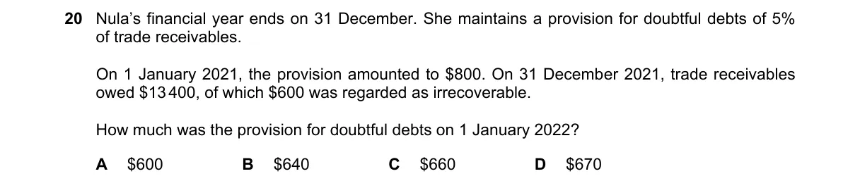 Question 20 from 7707/11/M/J/22