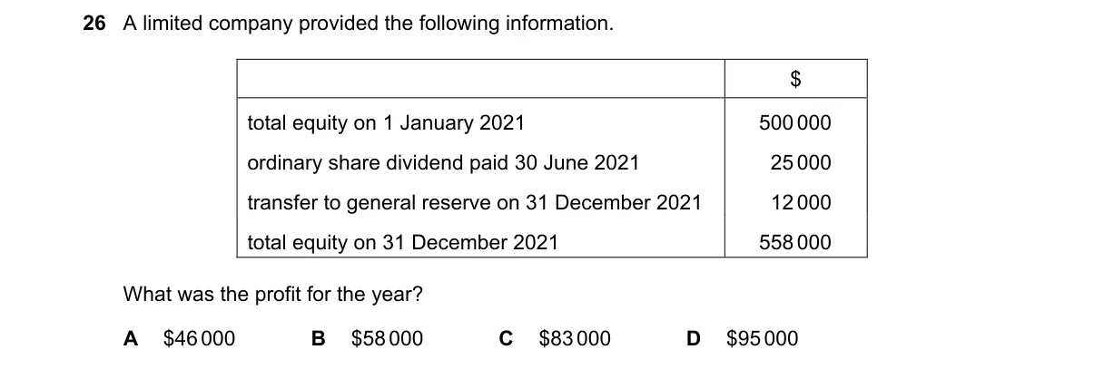 Question 26 from 7707/11/M/J/22