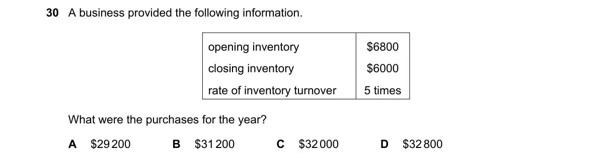 Question 30 from 7707/11/M/J/22